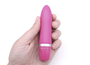 Bswish cute beginner vibrator in hand | Bunnyjuice® approved