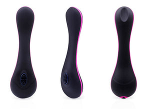 Bswish bbold vibrator front, side, and back view  | Bunnyjuice® approved